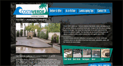 Desktop Screenshot of costaverdelandscaping.com